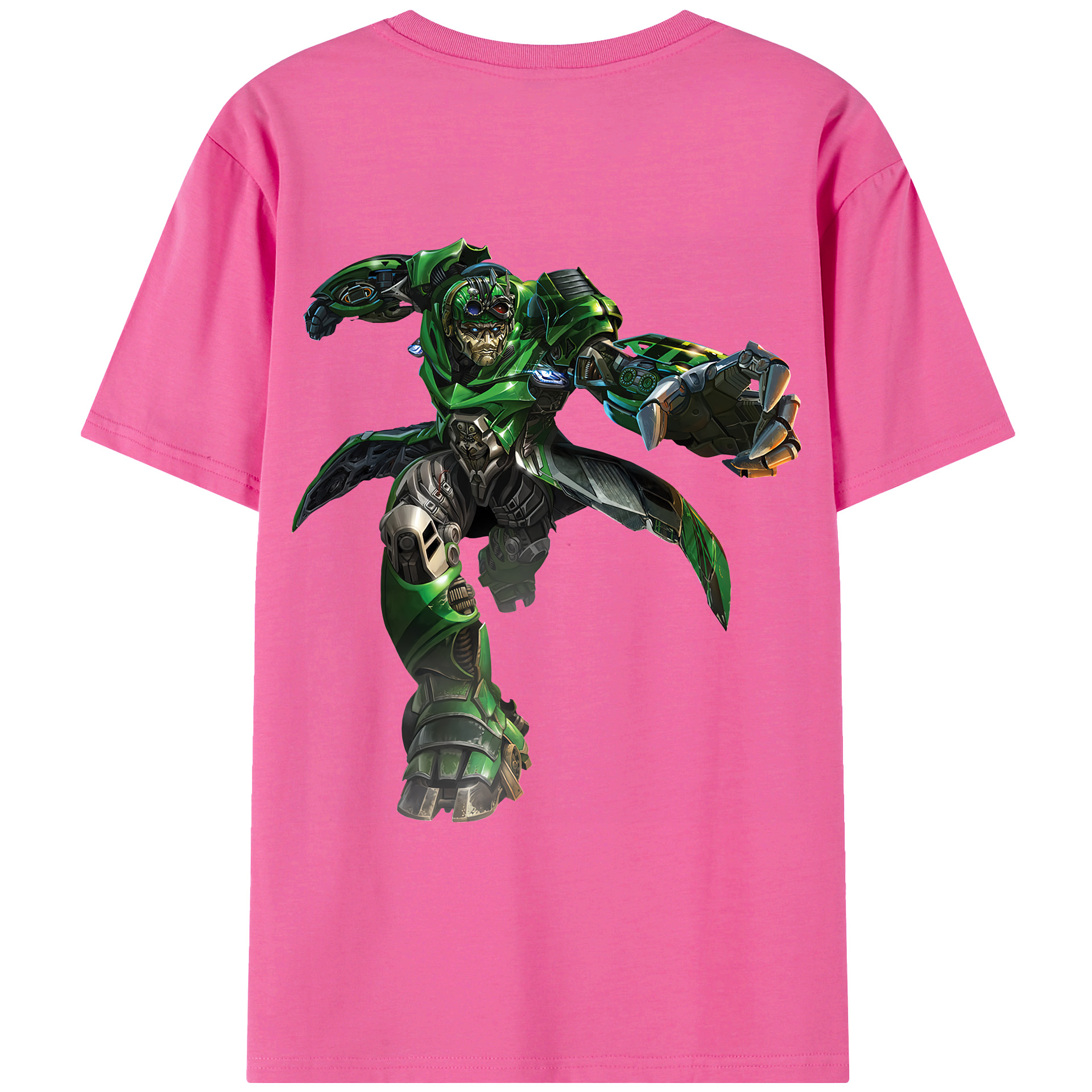 （画像用） Transformers トランスフォーマー レディース半袖Tシャツ(バックプリント)